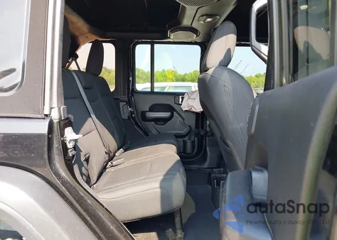 2018 Jeep Wrangler Unlimited Sport S 4X4 z USA, uszkodzony, nr VIN 1C4HJXDG7JW154672